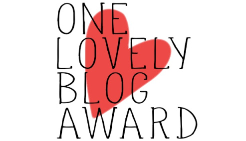 one lovely blog award ang aking imaginary girlfriend